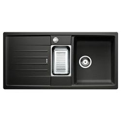 Zlewozmywak Blanco LEXA 6S antracyt bez korka automatycznego i z akcesoriami 514684